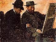 Edgar Degas The Amateurs France oil painting artist
